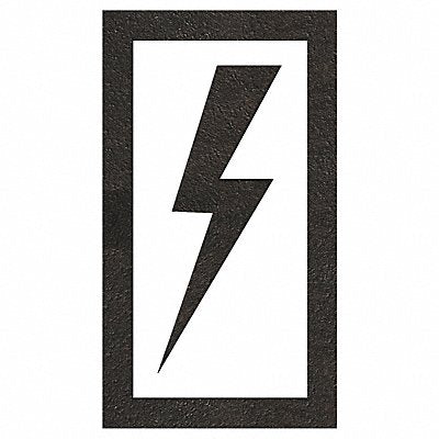 RAE STL11654822 Pavement Stencil 28 H 56 W 0.063 Thick