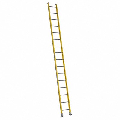 WERNER 71161 Straight Ladder H 16 ft Fiberglass