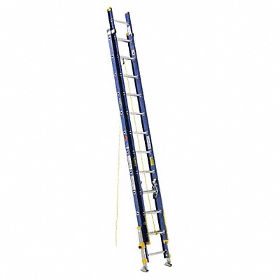 WERNER D82242EQ Extension Ladder Fiberglass 24 ft IA