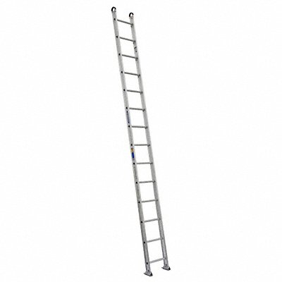 WERNER 5141 Straight Ladder H 14 ft Aluminum