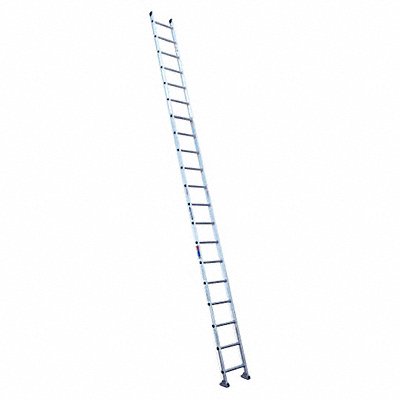 WERNER D15201 Straight Ladder H 20 ft Aluminum