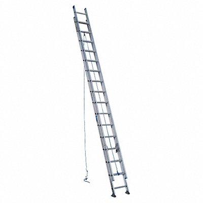 WERNER D13322 Extension Ladder Aluminum 32 ft I