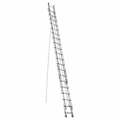 WERNER D13402 Extension Ladder Aluminum 40 ft I