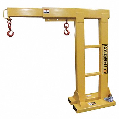 CALDWELL ROB40 Forklift Boom 102 W 4 000 lb Yellow