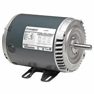 MARATHON MOTORS 184TTDBD6003 GP Motor 7 1/2 HP 3 490 RPM 230/460V