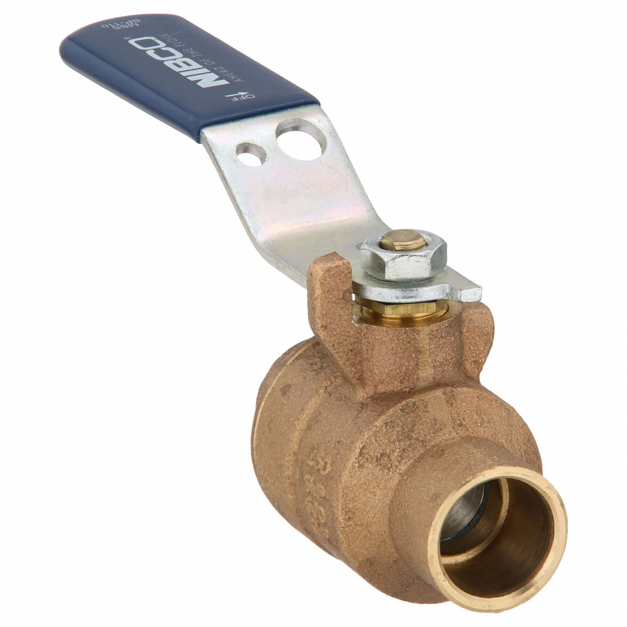 NIBCO S5857034 Manual 2-Way Ball Valve Comp Bronze