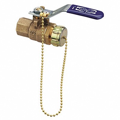 NIBCO T58570HC34 Manual 2-Way Ball Valve NPT Bronze