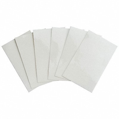 BRADY 64984 Label Overlay 1-1/2 x 2-1/2In PK50