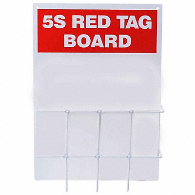 BRADY 122051 Red Tag Binder Station No Binder
