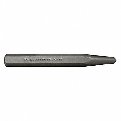 MAYHEW SELECT 74004 Centre Punch 6-1/4 in L Steel Shot Blast