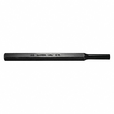 MAYHEW PRO 21019 Pin Punch 6in L 5/16in Tip Steel BO