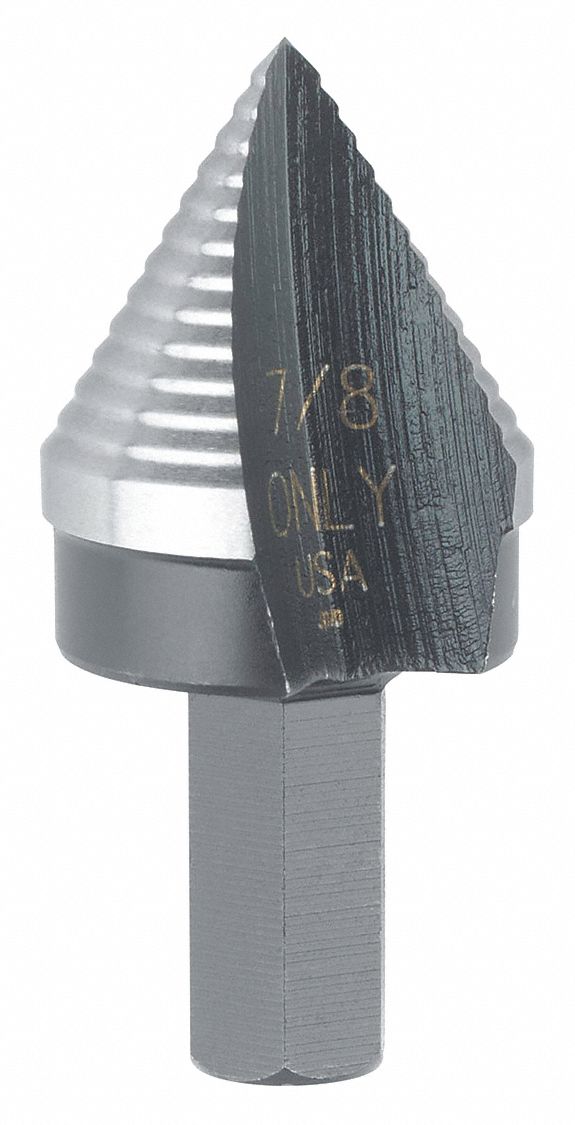 IRWIN 10311ZR Step Cone Drill 7/8in to 7/8in HSS