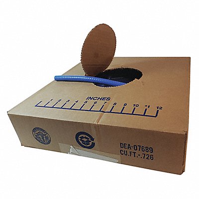 DETROIT FLEX DEFENSE 5526038X50 Heater Hose 3/8 ID x 50 ft L Blue