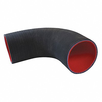 DETROIT FLEX DEFENSE DFM590300 Hose 12in L 3in Dia Silicone Black