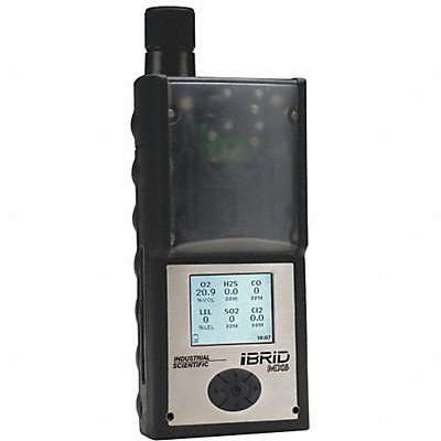 INDUSTRIAL SCIENTIFIC MX6K023C211 Mx6 Ibrid Multi-Gas Monitor - Lel H2S