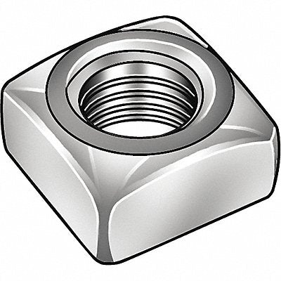 GRAINGER SQNI20310100BX SqrNt Znc Stl 5/16 -18 9/32 9/16 100PK