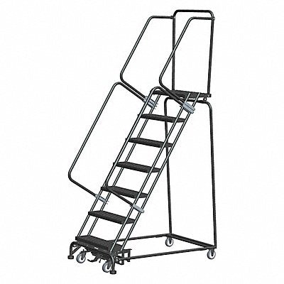 BALLYMORE WA073214GSU Rolling Ladder Serrated Step Tread Steel