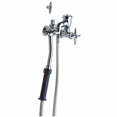 CHICAGO FAUCETS 809CP Bedpan Washer Chicago Faucets