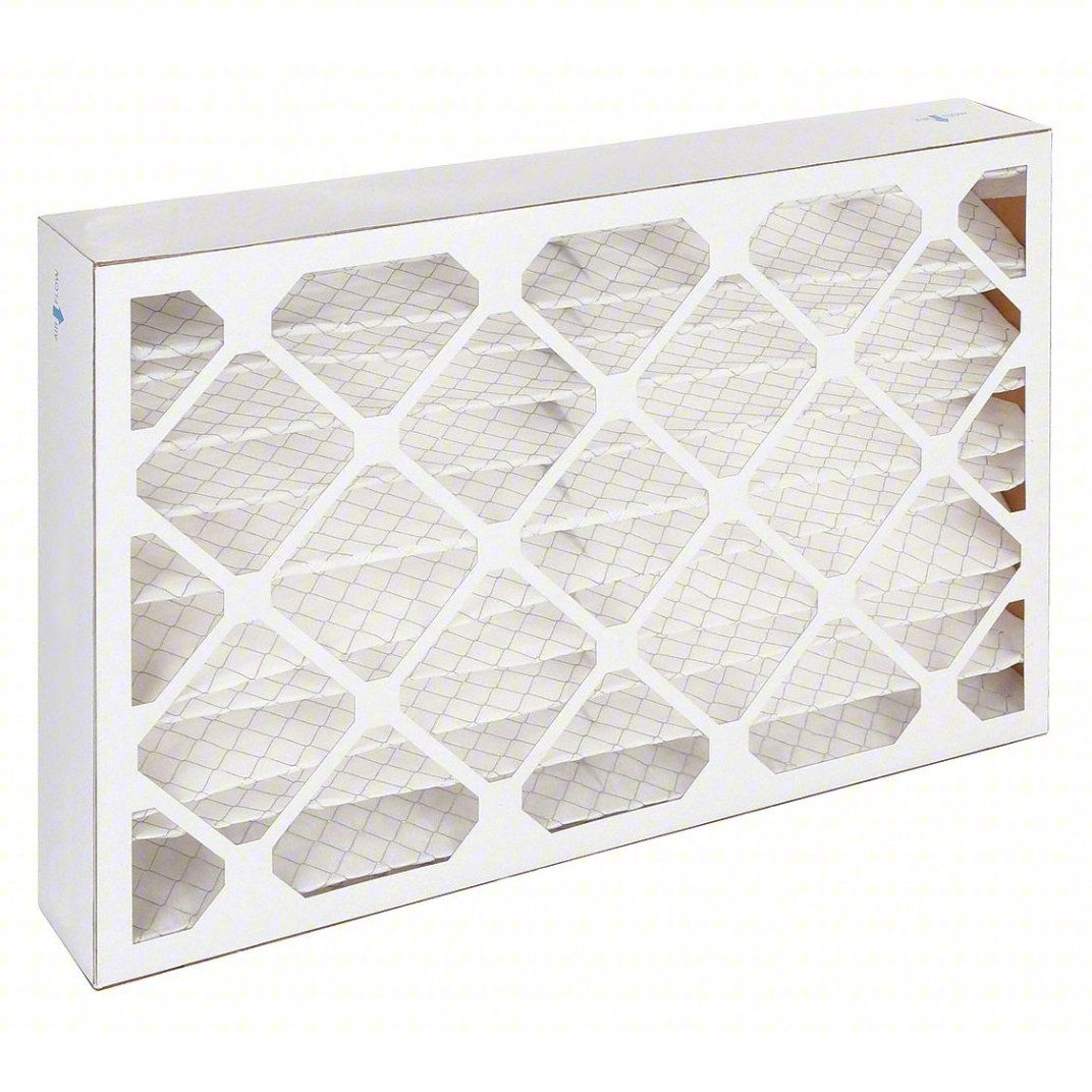 GRAINGER 41NK29 Pleated Filter 17 x 27 x 4 VP M8