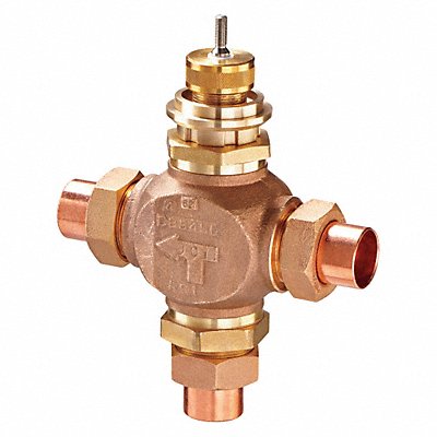JOHNSON CONTROLS VG7872CT Hydronic Globe Valve Three-Way 1/2 in