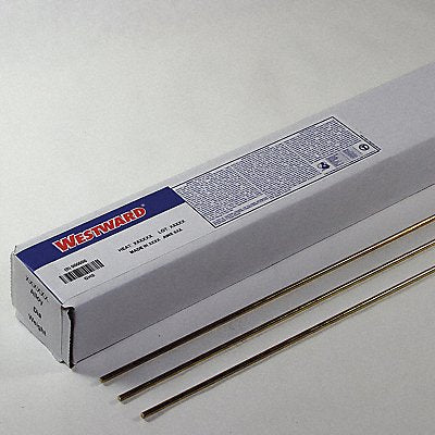 WESTWARD 41R226 Brazing Alloy RBCuZn-C X 1/16 In 10 lb.