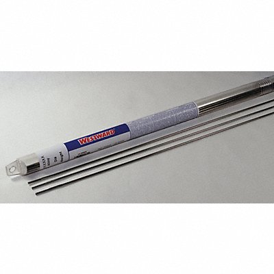WESTWARD 30XP54 TIG Welding Rod 1 lb Tube 3/32 in dia.