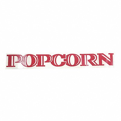 CRETORS 2414R Decal Popcorn Red Top and Letters