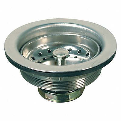ADVANCE TABCO K6 Sink Drain 4 1/2 in Dia SS