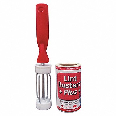 LINT BUSTER 14200 Lint Rollers with Handle PK12