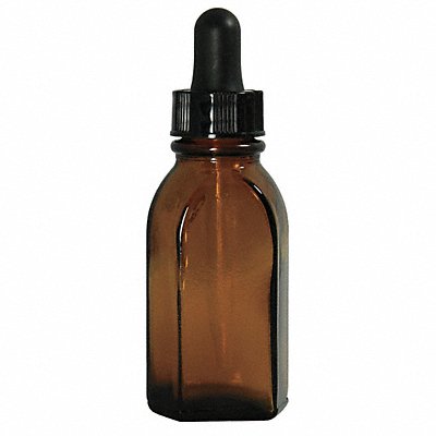 QORPAK GLA00904 Dropper Bottle 55mmH Amber 29mm Dia PK72