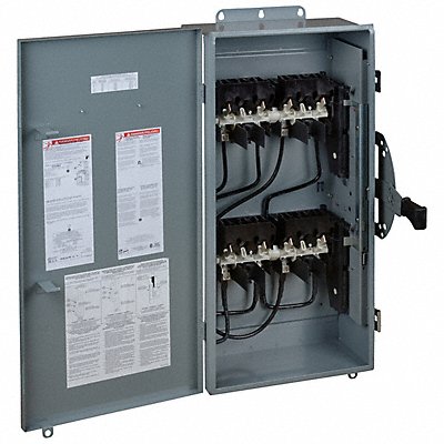 SQUARE D DTU463 Safety Switch Non Fusible 100A Cpr/Plastic/Steel