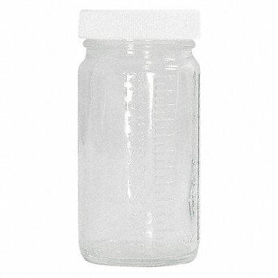QORPAK GLC05092 Bottle 83 mm H Clear 42 mm Dia PK288