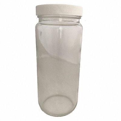 QORPAK GLC06546 Jar 480 mL 169 mm H Clear PK12