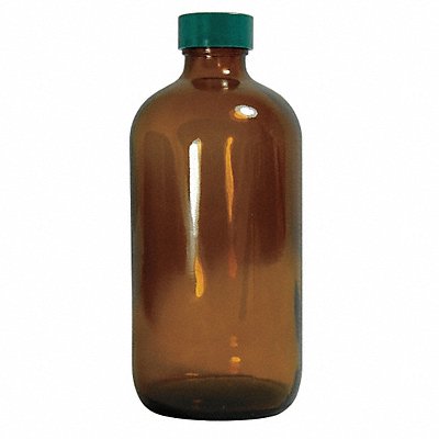 QORPAK GLC01928 Bottle 112 mm H Amber 48 mm Dia PK24