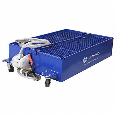 LIQUIDYNAMICS INC. 42071 Low Profile Portable Oil Drain 25 gal.