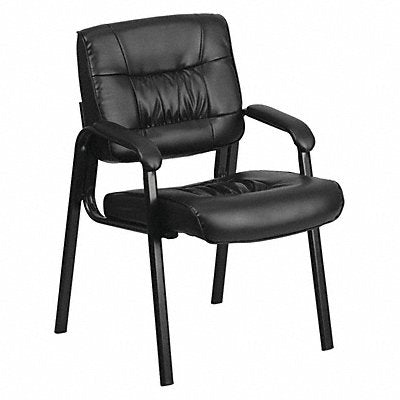 FLASH FURNITURE BT1404GG Side Chair Black Seat Leather Back