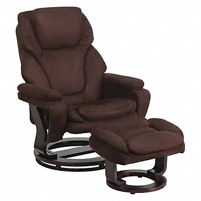 FLASH FURNITURE BT70222MICFLAIRGG Executive Chair Brown Seat Fabric Back