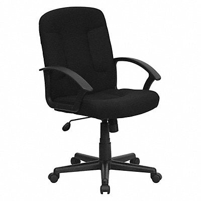 FLASH FURNITURE GOST6BKGG Executive Chair Black Seat Fabric Back