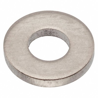 GRAINGER WAS4063 Flat Washer Plain Titanium #3 1/4x0.040in 5PK