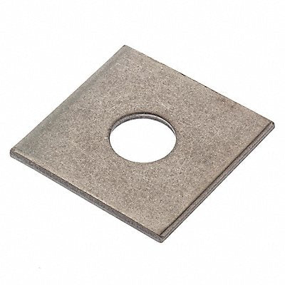 GRAINGER Z8942188 Square Washer NGrd SS 5/8 in 2x0.125in 1PK