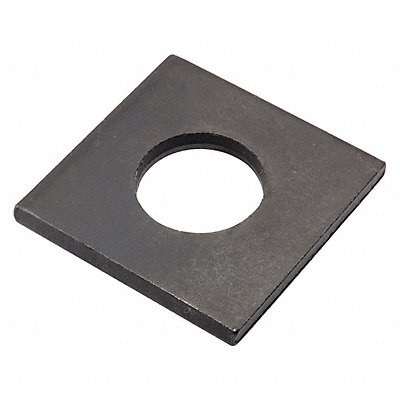 GRAINGER Z8941BOX Square Washer BlkOx Stl 7/8 in 2x0.200in 1PK