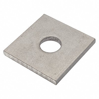 GRAINGER Z8757188 Square Washer NGr SS 3/4 in 2 1/2x0.265in 1PK