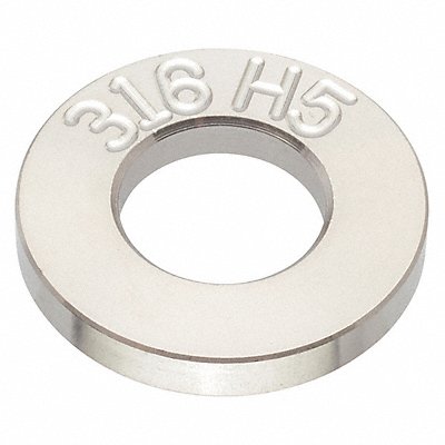 GRAINGER Z9272316H5 StrctFlat Washer 316H5 SS 3/8 13/16x.13 1PK