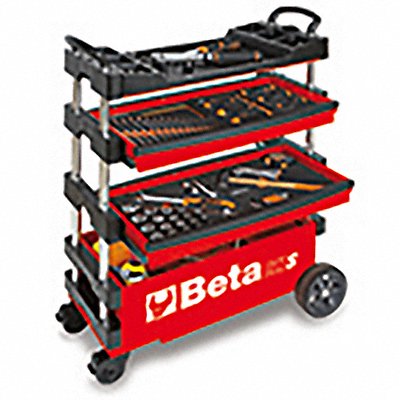 BETA C27SG Grey Light Duty Tool Utility Cart