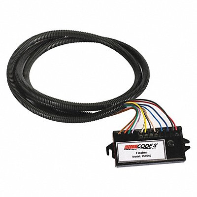 CODE 3 LEDFLASHER1W Electronic Flasher Waterproof Type 12V