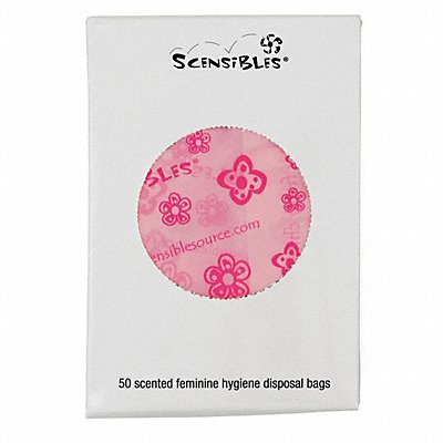 HOSPECO SBX50 Sanitary Napkin Bags 5 x 3-1/2 PK24