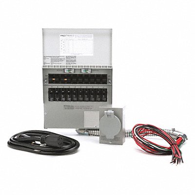 RELIANCE 310CRK Mnl Trans Swtch 125/250V AC 30 A 0Spaces