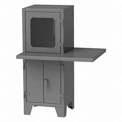 GREENE MANUFACTURING INC. EXC4372WD CompEnc 1Shlv ChrclGry 72 x43 x36
