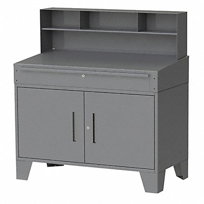 GREENE MANUFACTURING INC. ECB1050003 Cabinet 54 x36 x29 Chrcl Gry NonMbl