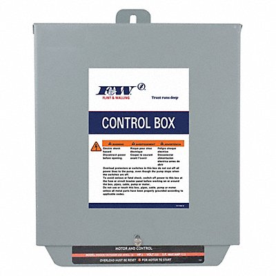 FLINT WALLING 22879 Simplex Submersible Pump Control Panel
